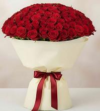 Букет 101 Красная роза Милано #REPLACE_PRED# Приупский