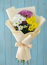 Букет цветов из:  Хризантемы в Приупский