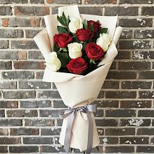 Букет цветов из:  Розы в Приупский