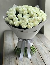 Букет 35 Белых роз в Приупский