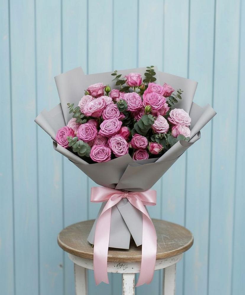 Букет цветов из: Розы в Приупский