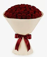 Букет 101 Бордовая роза Блэк Бакарра #REPLACE_PRED# Приупский