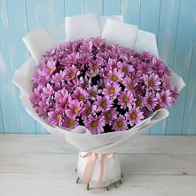 Букет цветов из:  Хризантемы в Приупский