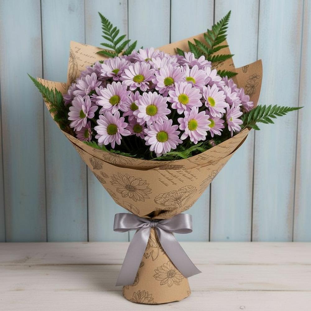 Букет цветов из: Хризантемы в Приупский