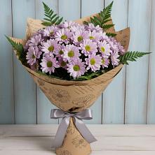 Букет цветов из:  Хризантемы в Приупский