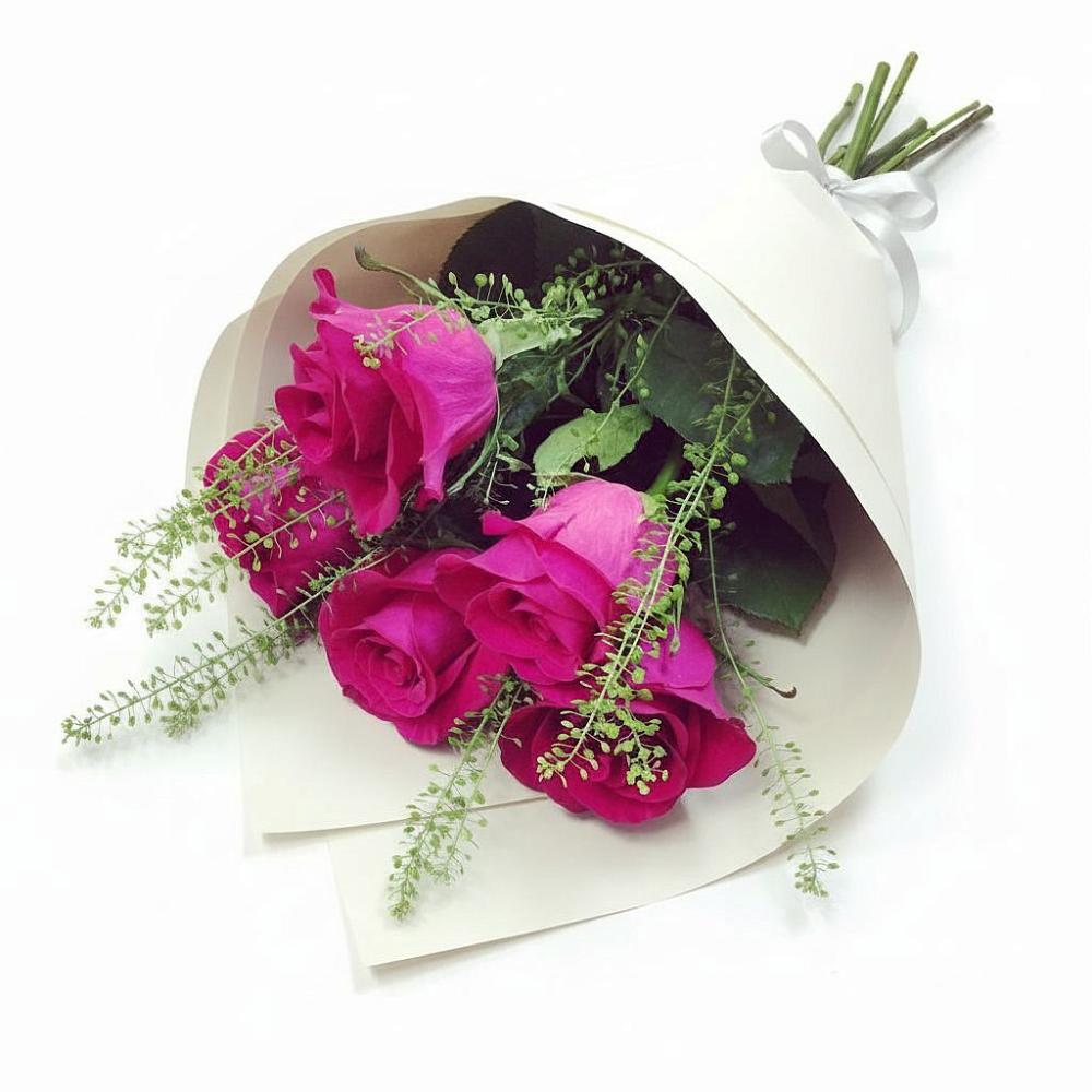 Букет цветов из: Розы в Приупский