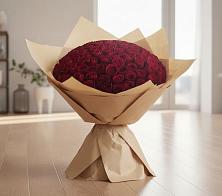 Букет 101 Красная роза #REPLACE_PRED# Приупский