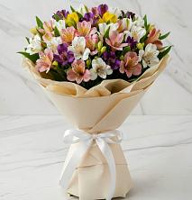 Букет цветов из:  Альстромерии в Приупский