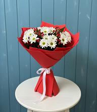 Букет цветов из:  Хризантемы #REPLACE_PRED# Приупский