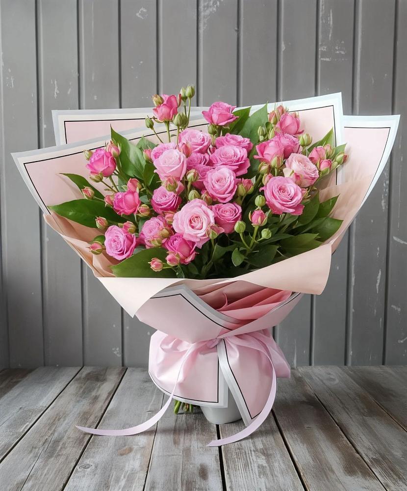 Букет Розовый кустик в Приупский