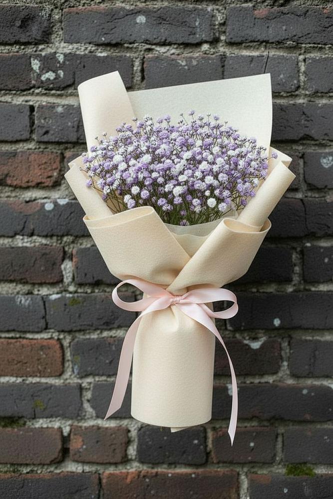 Букет цветов из: Гипсофила в Приупский