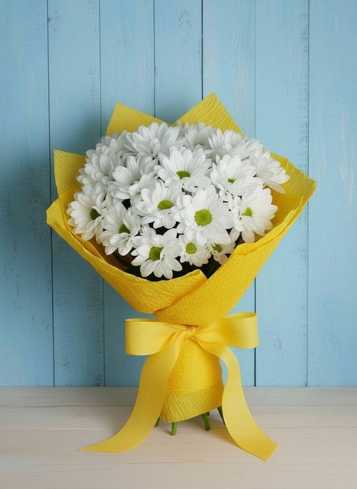 Букет цветов из: Хризантемы в Приупский