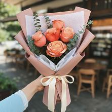 Букет цветов из:  Розы в Приупский