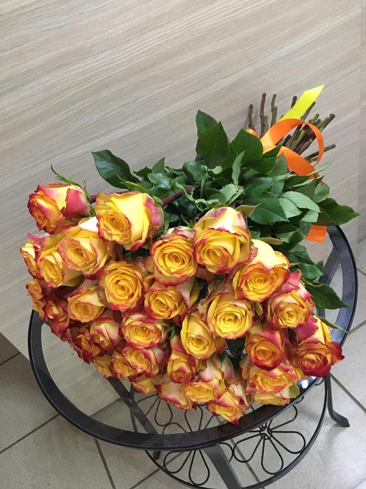 Букет Желтые розы в Приупский