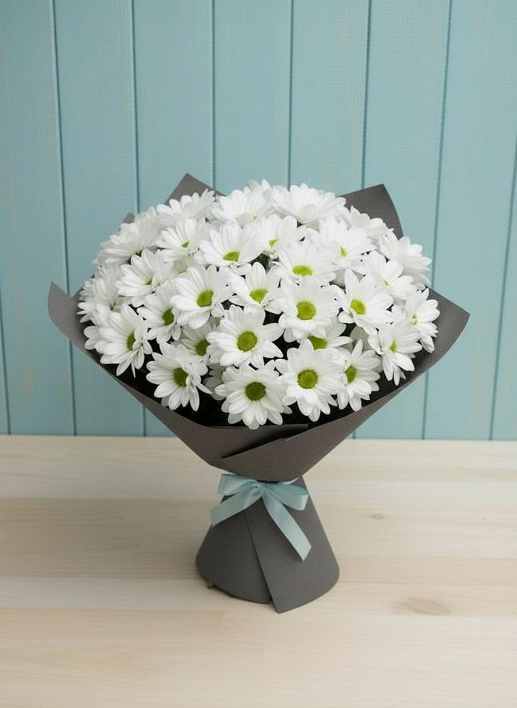 Букет цветов из: Хризантемы в Приупский