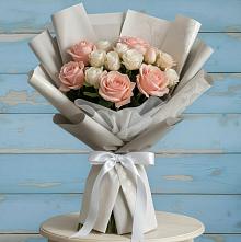 Букет цветов из:  Розы #REPLACE_PRED# Приупский