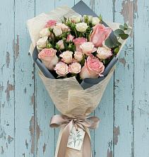Букет цветов из:  Розы в Приупский