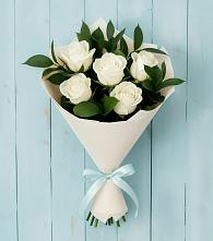 Букет цветов из:  Розы в Приупский