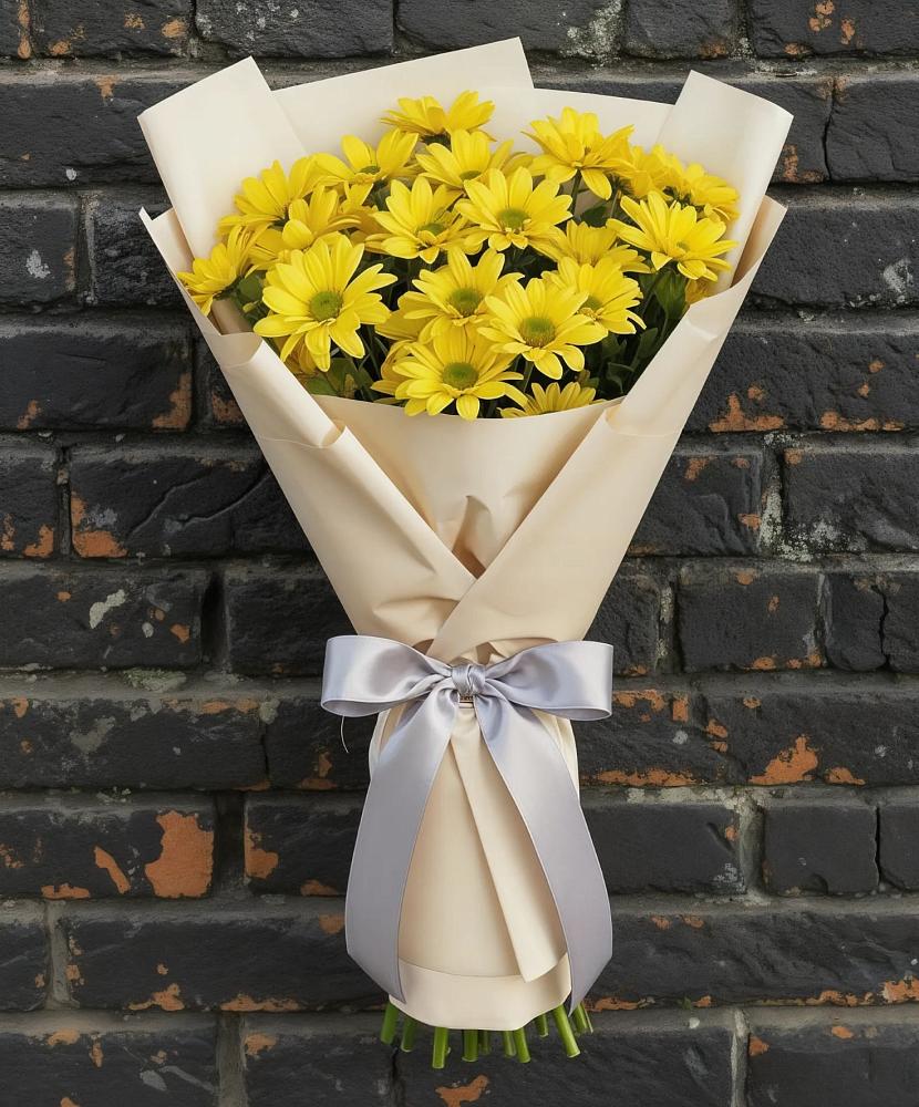 Букет цветов из: Хризантемы в Приупский