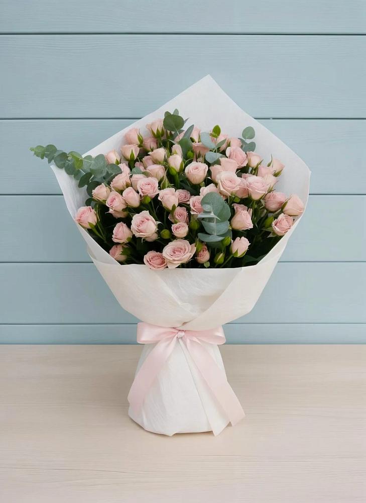 Букет цветов из: Розы в Приупский