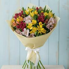 Букет цветов из:  Альстромерии в Приупский