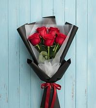 Букет цветов из:  Розы в Приупский