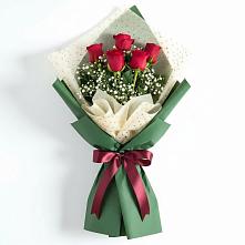Букет цветов из:  Розы в Приупский