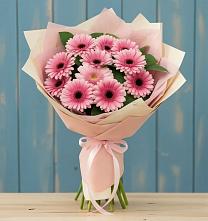 Букет цветов из:  Герберы в Приупский