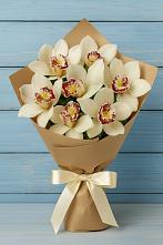 Букет цветов из:  Орхидеи и Розы #REPLACE_PRED# Приупский